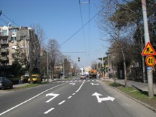 Семафоризована раскрсница Незнаног јунака – Косте Рацина – Ђорђа Радојловића